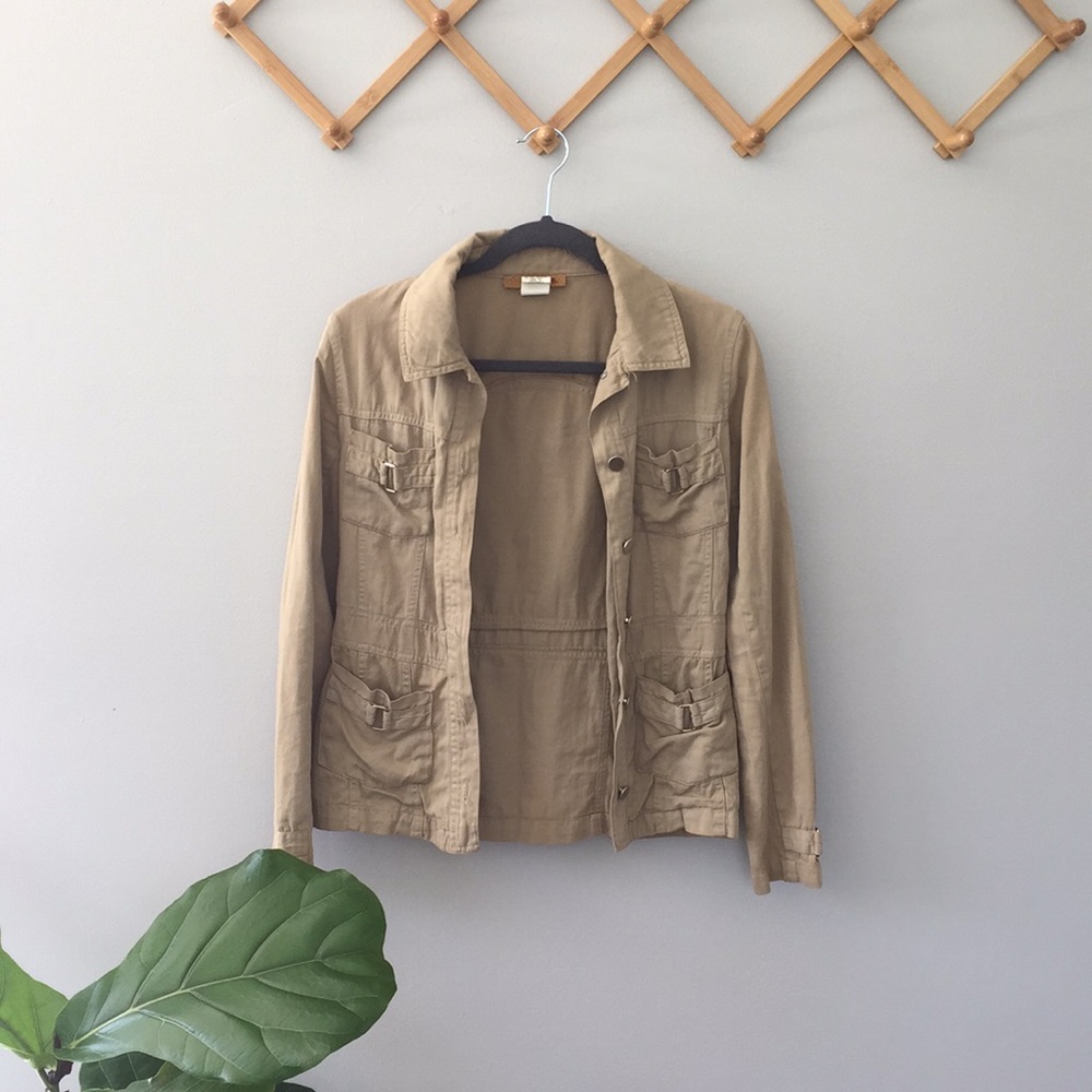 Tan cotton jacket